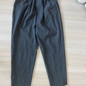 Jil Sander Charcoal elastic easy pant